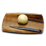 【黒柿】銘々皿 胴張 (1客)