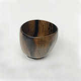 【黒柿】手ぐりぐい呑み ミニサイズ