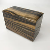 【黒柿】二段重箱