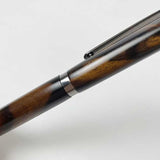 【黒柿】 ボールペン 【スリムライン】(ノック式ボールペン)