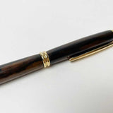 【黒柿】 ボールペン 【プレジデント】(回転式ボールペン)