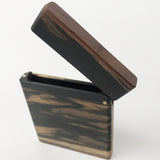 【黒柿】名刺入れ 名入れ可能【ギフト好適品】