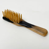 【黒柿】ブラシ 4列