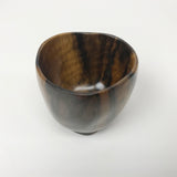 【黒柿】手ぐりぐい呑み 小サイズ