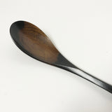 【黒柿】壱乃匙 拭き漆仕上げ