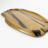 【黒柿】自然盆 漆