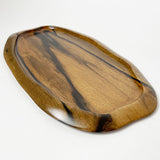 【黒柿】自然盆(大)漆