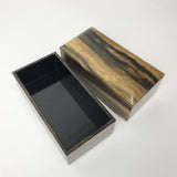 【黒柿】二段重箱