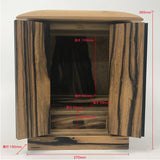 【黒柿】厨子【仏壇】 幅270mm×高さ365mm ※受注生産