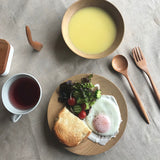 【桜】パスタスプーン&フォークセット オイル仕上げ