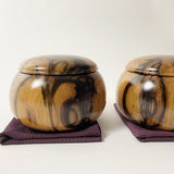 【黒柿】碁笥(特大)1個