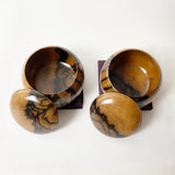 【黒柿】碁笥(特大)1個