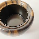 【黒柿】香炉(焼香炉)