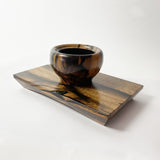 【黒柿】香炉(焼香炉)