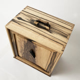 【黒柿】茶箱色紙型