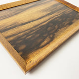 【黒柿】トレイ 大