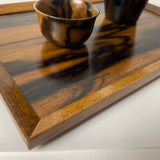 【黒柿】トレイ 大