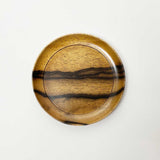 【黒柿】椿皿4寸(φ約120mm)