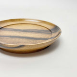 【黒柿】椿皿4寸(φ約120mm)