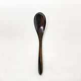 【黒柿】壱乃匙 拭き漆仕上げ