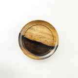 【黒柿】椿皿4寸(φ約120mm)