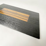 【黒柿】【象嵌】もてなし膳(30×18センチ)