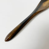 【黒柿】壱乃匙(小) 拭き漆仕上げ