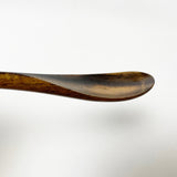 【黒柿】壱乃匙(小) 拭き漆仕上げ