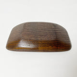 【栗】舟形茶托