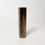 【黒柿】掛花入 亀甲