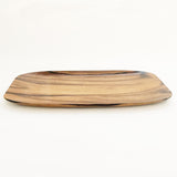 【黒柿】 舟形トレイ 大