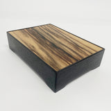 【黒柿】花台(側板は桐材)