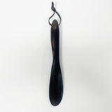 【黒柿】靴べら(革紐)