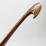 【けやき】【拭漆】靴べらスタンドセット