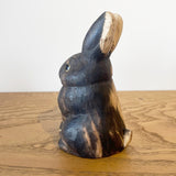 【黒柿】2023はんなり兎(大)【卯年】