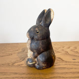 【黒柿】2023はんなり兎(大)【卯年】