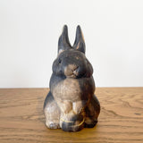 【黒柿】2023はんなり兎(大)【卯年】