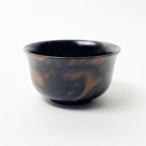 【黒柿】【特上杢】ぐい呑み　端反 （現品限り）