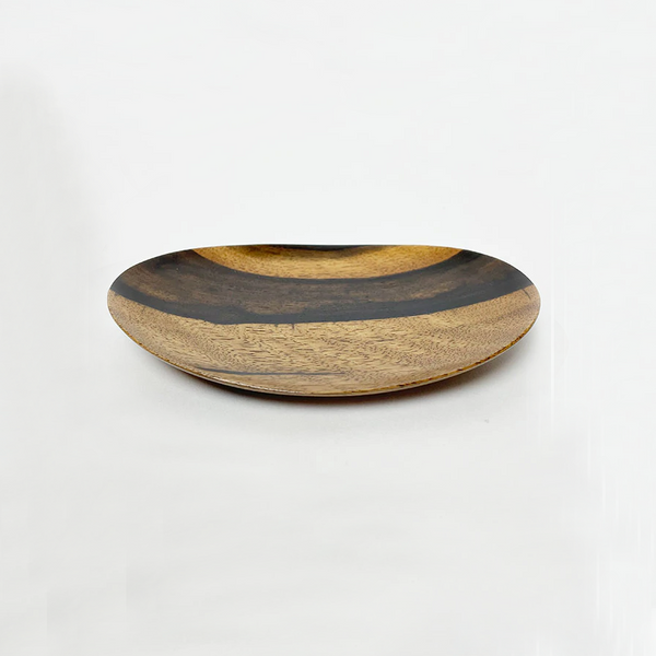 出雲　おかや木芸 【黒柿】椿皿４寸（12cm）２枚セット　黒柿漆器 出雲 おかや木芸 【黒柿】椿皿4寸（12cm）2枚セット 黒柿漆器