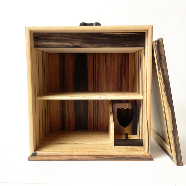 黒柿】茶箱色紙型 – おかや木芸