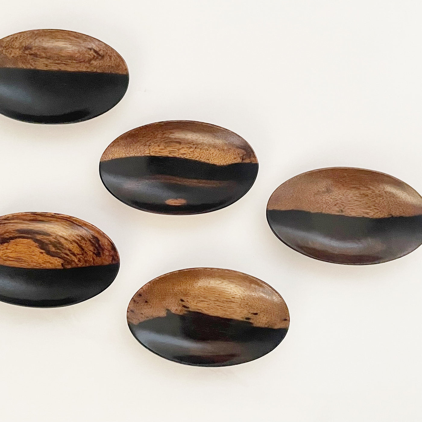 黒柿造り　小皿　小鉢 黒柿】豆皿 楕円（ミニ小鉢） – おかや木芸