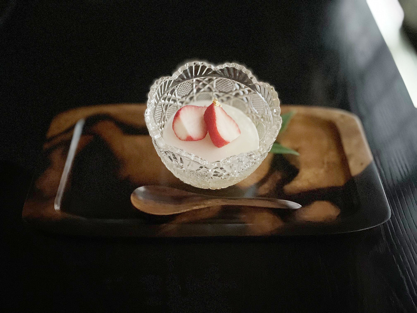 No.322黒柿小豆杢のトレー No.322黒柿小豆杢のトレー